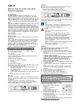 Предварительный просмотр 37 страницы Dräger ABIL-R Series Instructions For Use Manual