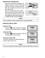 Preview for 6 page of Dräger Alcotest 3000 Instructions For Use Manual