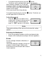 Preview for 9 page of Dräger Alcotest 3000 Instructions For Use Manual