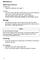 Preview for 10 page of Dräger Alcotest 3000 Instructions For Use Manual