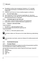 Предварительный просмотр 6 страницы Dräger Alcotest 4000 Instructions For Use Manual