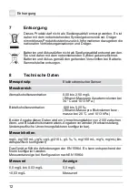 Предварительный просмотр 12 страницы Dräger Alcotest 4000 Instructions For Use Manual