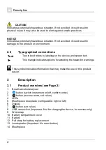 Preview for 4 page of Dräger Alcotest 6000 Instructions For Use Manual