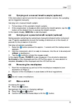 Preview for 9 page of Dräger Alcotest 6000 Instructions For Use Manual