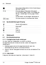 Preview for 12 page of Dräger Alcotest 7000 med Instructions For Use Manual