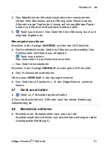 Preview for 21 page of Dräger Alcotest 7000 med Instructions For Use Manual