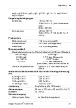 Preview for 31 page of Dräger Alcotest 7000 med Instructions For Use Manual