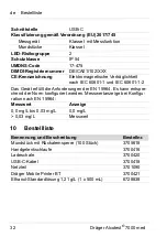 Preview for 32 page of Dräger Alcotest 7000 med Instructions For Use Manual