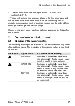 Preview for 37 page of Dräger Alcotest 7000 med Instructions For Use Manual