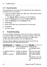 Preview for 54 page of Dräger Alcotest 7000 med Instructions For Use Manual