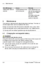 Preview for 56 page of Dräger Alcotest 7000 med Instructions For Use Manual