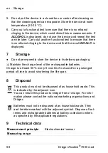 Preview for 58 page of Dräger Alcotest 7000 med Instructions For Use Manual