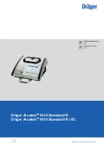 Предварительный просмотр 1 страницы Dräger Alcotest 9510 Standard IR Instructions For Use Manual