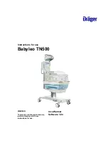 Preview for 1 page of Dräger Babyleo TN500 Instructions For Use Manual