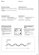 Preview for 20 page of Dräger Babylog 1 HF Instructions For Use Manual