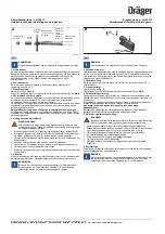 Предварительный просмотр 3 страницы Dräger CH 00213 Instructions For Use