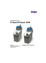 Dräger D-Vapor Instructions For Use Manual предпросмотр