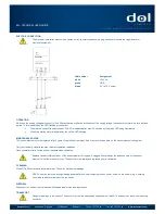 Preview for 4 page of Dräger DOL 53 Technical User Manual