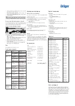 Preview for 4 page of Dräger E-Cal station Instructions For Use