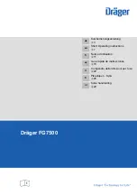 Dräger FG7500 Short Operating Instructions preview