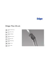 Предварительный просмотр 1 страницы Dräger Flow Check Instructions For Use Manual