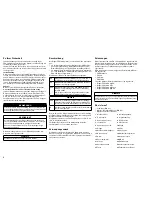 Preview for 4 page of Dräger FPS 7000 Instructions For Use Manual