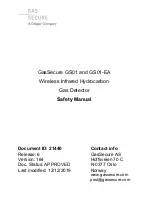 Dräger GasSecure GS-01 Config-1 Safety Manual preview