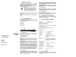 Dräger GS3 Instructions For Use предпросмотр