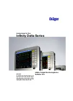 Dräger Infinity Delta Instructions For Use Manual предпросмотр