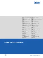 Dräger Interlock Demo-Unit Instructions For Use Manual предпросмотр