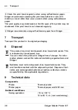 Предварительный просмотр 36 страницы Dräger Mobile Printer BT Instructions For Use Manual