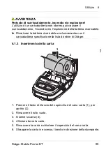 Предварительный просмотр 99 страницы Dräger Mobile Printer BT Instructions For Use Manual