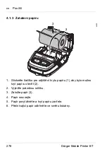 Предварительный просмотр 278 страницы Dräger Mobile Printer BT Instructions For Use Manual