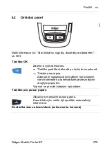 Предварительный просмотр 279 страницы Dräger Mobile Printer BT Instructions For Use Manual