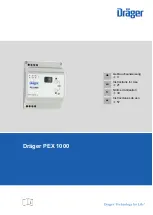 Предварительный просмотр 1 страницы Dräger PEX 1000 Instructions For Use Manual