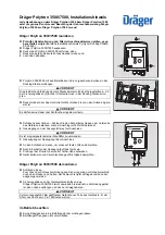 Dräger Polytron 3500 Installation Notes preview