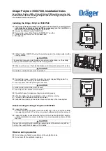 Preview for 3 page of Dräger Polytron 3500 Installation Notes