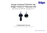 Dräger Polytron 6100 EC WL Instructions For Use Manual preview