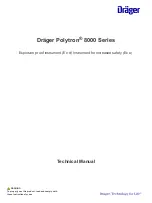 Dräger Polytron 8000 Series Technical Manual preview