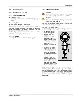 Предварительный просмотр 29 страницы Dräger Polytron 8000 Instructions For Use Manual