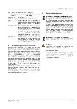 Preview for 79 page of Dräger Polytron 8100 Instructions For Use Manual