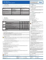 Preview for 2 page of Dräger PSS 3000 Series Instructions For Use