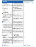 Preview for 4 page of Dräger PSS 5000 Series Instructions For Use