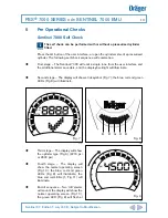 Preview for 15 page of Dräger PSS 7000 Series C/W SENTINEL 7000 EMU User Instructions