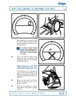 Preview for 16 page of Dräger PSS 7000 Series C/W SENTINEL 7000 EMU User Instructions