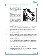 Preview for 17 page of Dräger PSS 7000 Series C/W SENTINEL 7000 EMU User Instructions