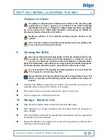 Preview for 23 page of Dräger PSS 7000 Series C/W SENTINEL 7000 EMU User Instructions