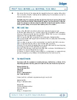 Preview for 26 page of Dräger PSS 7000 Series C/W SENTINEL 7000 EMU User Instructions