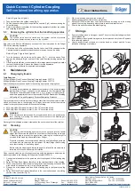 Preview for 2 page of Dräger PSS 7000 User Instructions