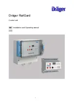 Preview for 1 page of Dräger RailGard-S1 Installation And Operating Manual